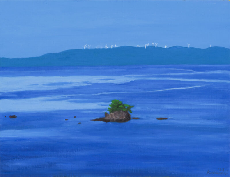 石垣克子さんの絵 石垣克子「見なれた風景」 | MISA SHIN GALLERY