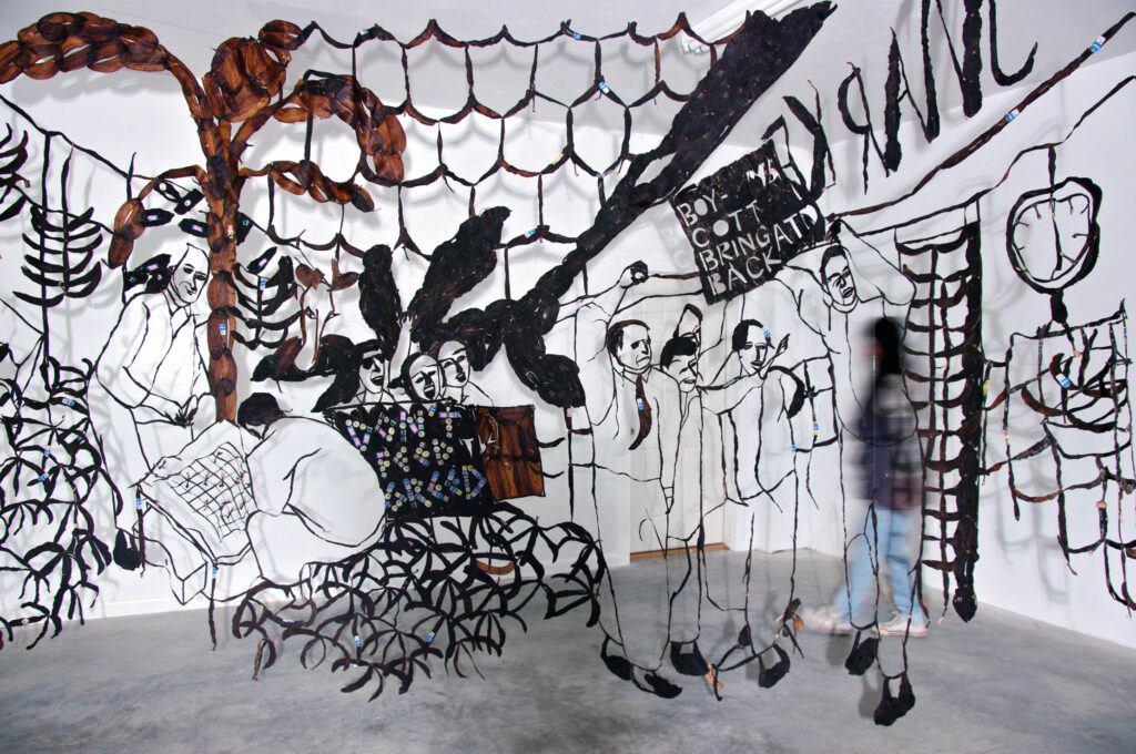 《Boycott of Market Basket》2014年 作家蔵　※参考作品
